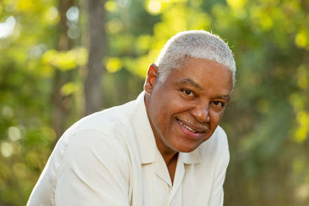 African American mature man.の写真素材