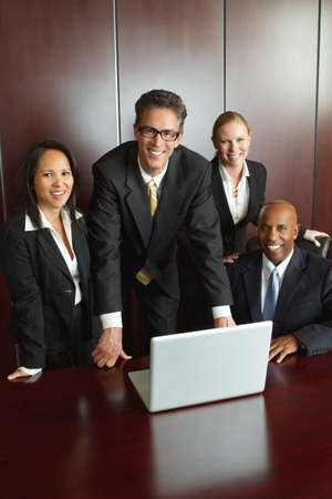 Divese group of business people.