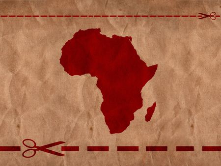 Cardboard background with an illustration of a symbolの写真素材