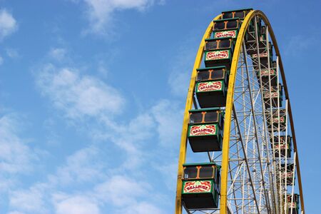 photo of a panoramic wheel in Luxembourgの写真素材