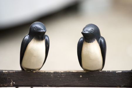 Decoration hand made birdの写真素材