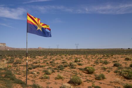 landscape view of the famous monument valley national park in Utah USAの写真素材