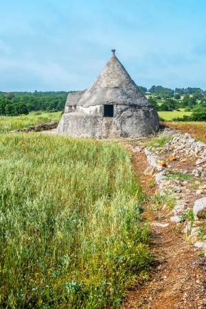 Trulli, old stones houses typical in the south of italyのeditorial素材