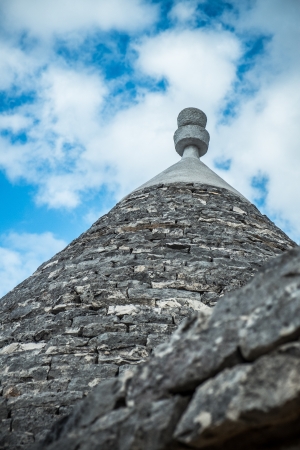 Trulli, old stones houses typical in the south of italyのeditorial素材