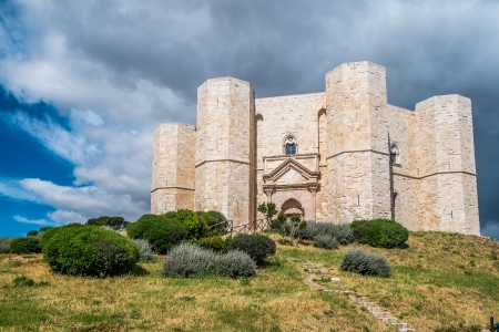 Castel del Monte, Apulia region, south of Italyのeditorial素材