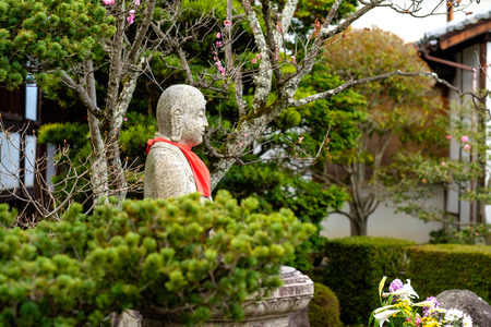 The sacred mountain of Koya San in Japanの写真素材