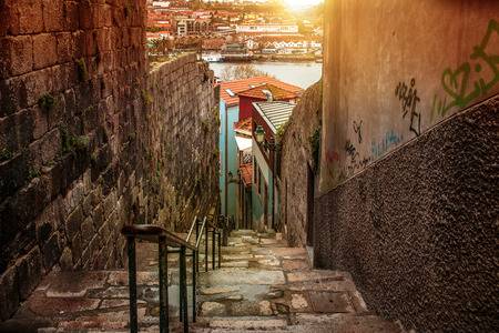 Porto, the beautiful city on the north of Portugalのeditorial素材