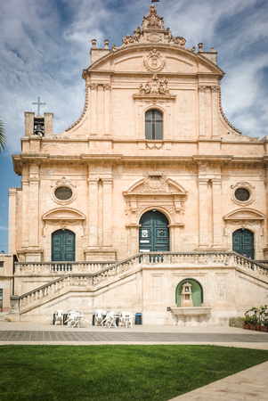 The beautiful village of Ispica in the south of Sicilyのeditorial素材