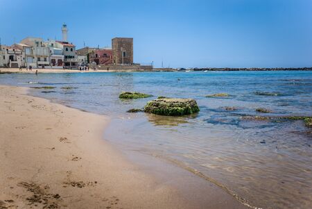 The beautiful village of Punta Secca in south of Sicilyの写真素材