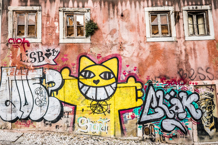 Lisbon, a beautiful travel destination in Portugalのeditorial素材