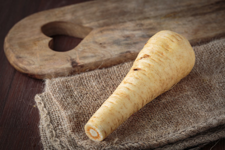 Fresh raw Pastinaca carrotの写真素材