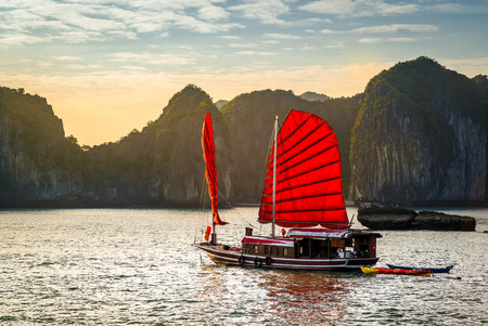 The wonderful Halong Bay, in Vietnam