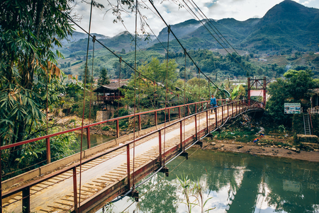Wonderful landscapes from Sapa region in the north of Vietnamの写真素材