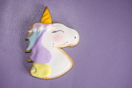 Wonderful Unicorn cookies to decorate parties or birthdays