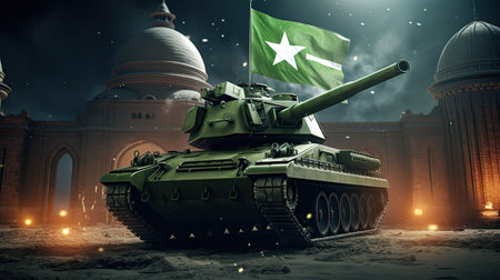 Abstract green background with smooth lines and waves. Vector illustration for your designの素材