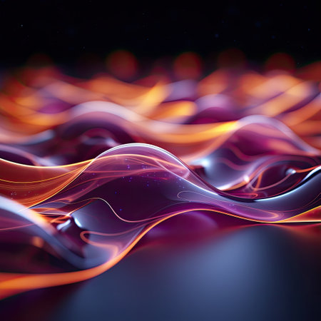 abstract fractal background a computer-generated 2D illustration, textureの素材