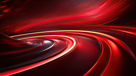 abstract red background with some smooth lines in it (see portfolio for more in this series)の素材