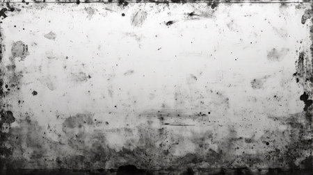 Texture of old grunge wall background for design. Black and whiteの素材