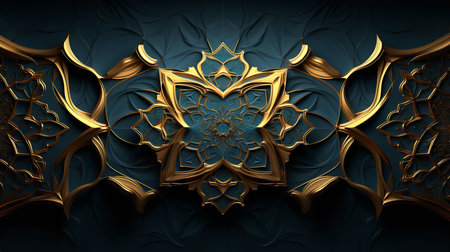 3D rendering of abstract fractal background for creative art,design and entertainmentの素材