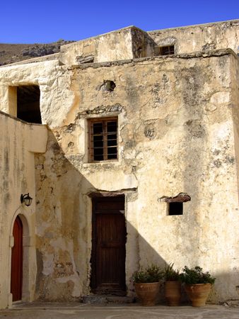 church ruinesの写真素材