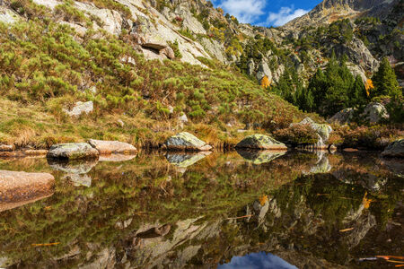 Beautiful mountain in Andorra (Pyreness)の写真素材