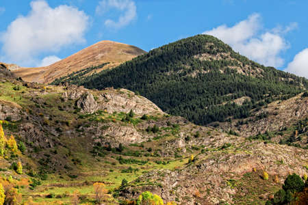 Beautiful mountain peaks in Spain (Pyreness)の写真素材