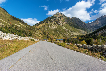 Beautiful mountain detail in Andorra (Pyreness)