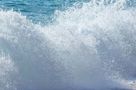 Beautiful Blue Ocean Wave