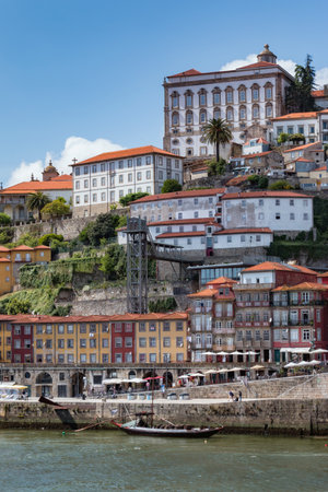 View of old town of Porto, Portugal , 23. may 2014, city Porto of Portugalのeditorial素材