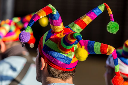 Carnival parades in Barcelona of Spain, 26 February 2017のeditorial素材