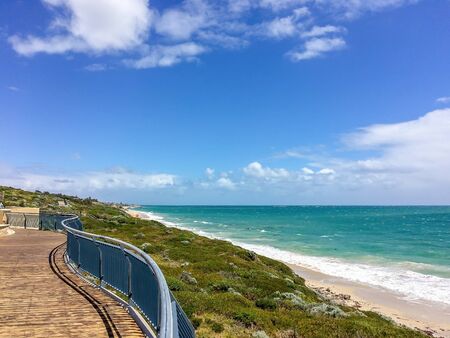 Coastline in Western Australia in springtime