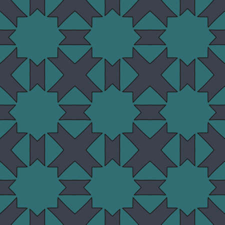 Universal green vector seamless patterns, tiling. Endless texture can be used for wallpaper, pattern...