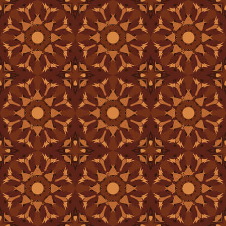 Universal dark brown color vector seamless patterns, tiling. Endless texture can be used for...