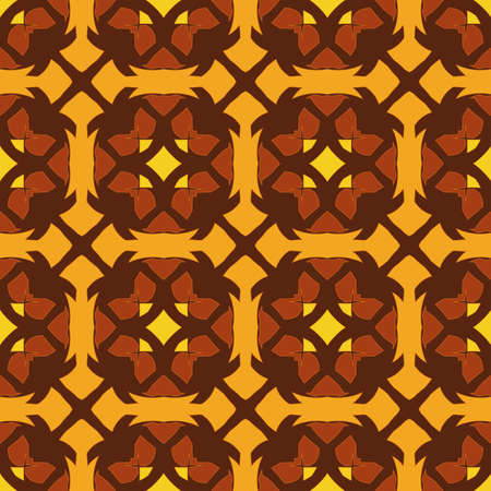 Universal spring color vector seamless patterns, tiling. Endless texture can be used for wallpaper, pattern fills, web page background,surface textures. Geometric ornaments.のイラスト素材