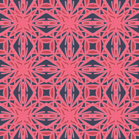 Universal titian color vector seamless patterns, tiling. Endless texture can be used for wallpaper,...