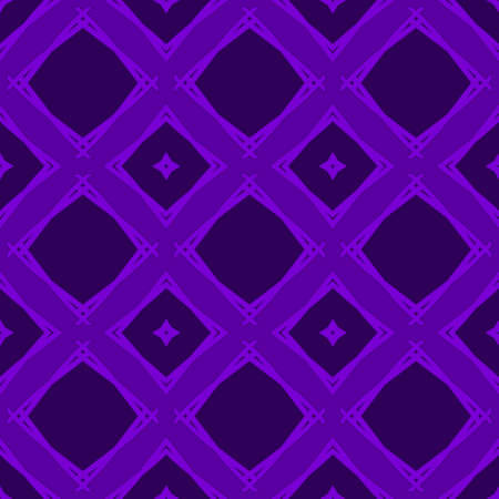 Universal dark indigo color vector seamless patterns, tiling. Endless texture can be used for wallpaper, pattern fills, web page background,surface textures. Geometric ornaments.のイラスト素材