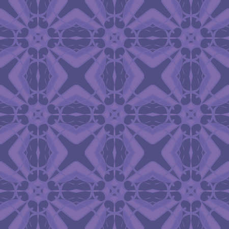 Universal amethyst color vector seamless patterns, tiling. Endless texture can be used for wallpaper, pattern fills, web page background,surface textures. Geometric ornaments.のイラスト素材