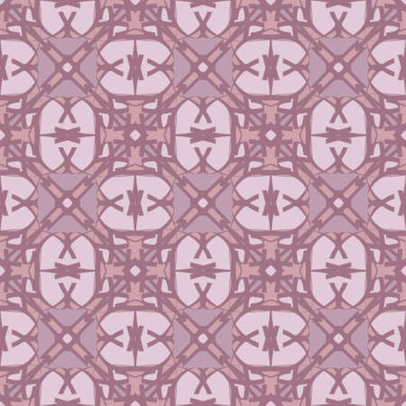 Universal pale chestnut color vector seamless patterns, tiling. Endless texture can be used for wallpaper, pattern fills, web page background,surface textures. Geometric ornaments.のイラスト素材