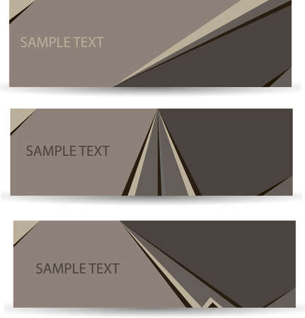 Abstract Bannerのイラスト素材