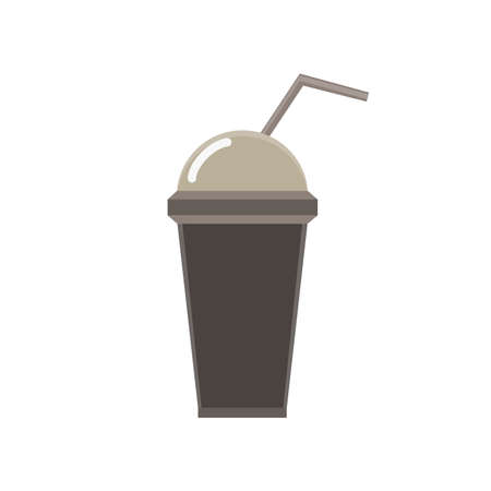 Milkshake milk vector shake chocolate glass cream smoothie background straw strawberry cocktailのイラスト素材