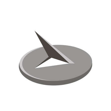 Push pin in a flat style. Attachment.Paperwork.Vector illustration isolated icon designのイラスト素材