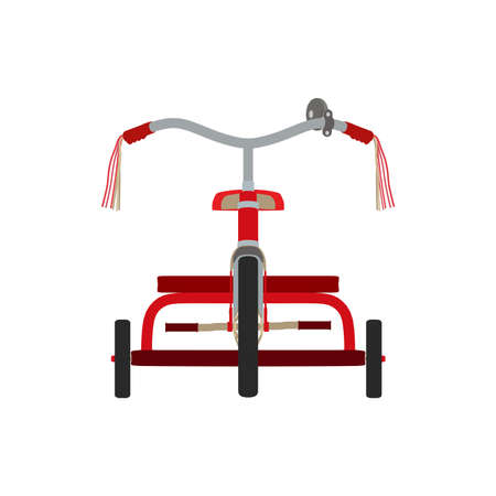 Tricycle vector bike bicycle icon.のイラスト素材