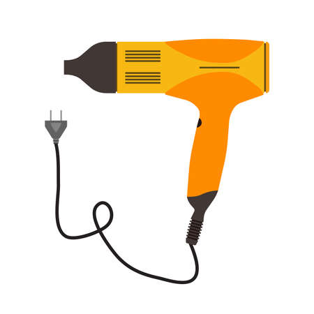 Hair dryer icon salon beauty symbol illustration.のイラスト素材