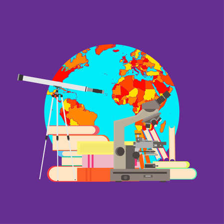 Online training education business technology. College web library course vector. Webinar video icon flat service school concept study. Elearning digital classroom distant media. Professional teacherのイラスト素材