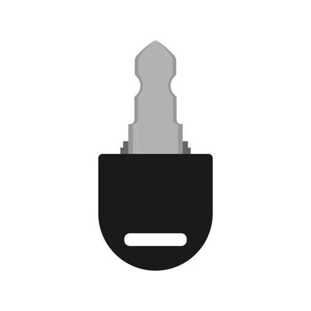 Car key transport safety symbol vector icon. Vehicle lock insurance door driverのイラスト素材
