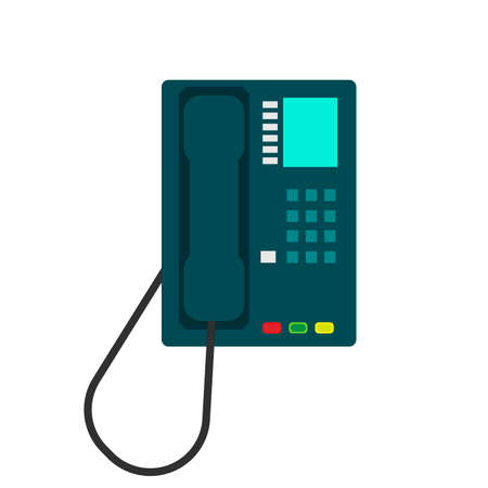 Phone design top view vector symbol  icon. Screen technology flat telephone business gadget deviceのイラスト素材