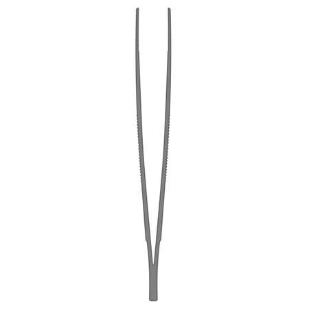 Tweezer cosmetic vector equipment beauty tool isolated white. Forceps care eyebrow tongs. Makeup supplies pliers salonのイラスト素材