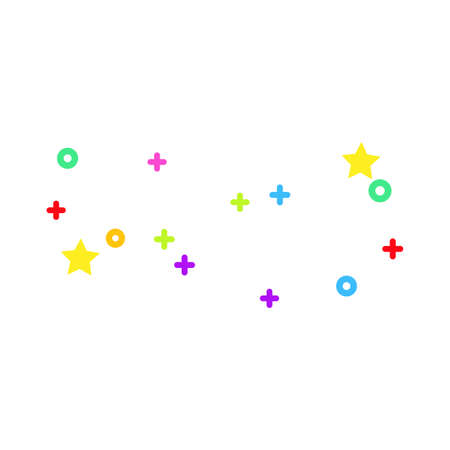 Bursts firework, sparkles effect vector flash. Light stars shiny vector. Decoration twinkle, stars and colorful collection. Glowing sparkle icon. Bright vector original symbolsのイラスト素材