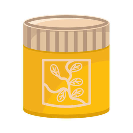 Cartoon bottle cream and shampoo cosmetics container. Face lotion oil and facial skin vector illustration. Skincare beauty cosmetic clean and drawing simplicity perfume glass objectのイラスト素材