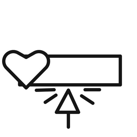 Donate line icon isolated on white background. Black flat thin icon on modern outline style. Linear symbol and editable stroke. Simple and pixel perfect stroke vector illustration.のイラスト素材